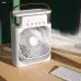 Настільний вентилятор F10 Spray 2in1 з водяним охолодженням 3600mAh Чорний Настільний вентилятор F10 Spray 2in1 з водяним охолодженням 3600mAh Чорний