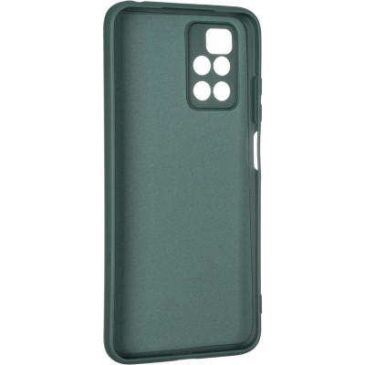 Чехол накладка HC Without Logo Xiaomi Redmi 10 Темно-зеленая