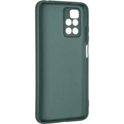 Чехол накладка HC Without Logo Xiaomi Redmi 10 Темно-зеленая