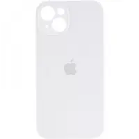 Чехол накладка HC iPhone 14 Белая/ White (9) Full