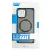 Чехол накладка Rock Metal-Lens MagSafe iPhone 15 Черная (Titanium)