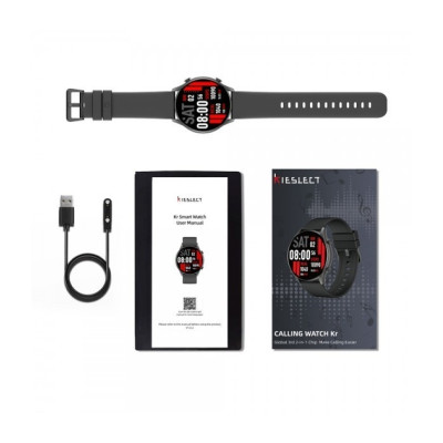 Смарт годинник Kieslect Calling Watch Kr Black, Чёрный
