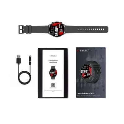 Смарт годинник Kieslect Calling Watch Kr Black, Чорний