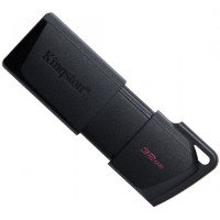 Флеш пам\'ять USB 32Gb Kingston DT Exodia M USB 3.2  Black, Чорний