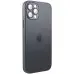 Чехол накладка Sapphire Matte iPhone 13 Pro Max Черная/ Graphite Black