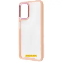 Чехол накладка Wave Just OPPO A57s/A57/A77s Розовая