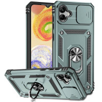 Чохол накладка Serge Ring Camshield Samsung A045 (A04) Зелена