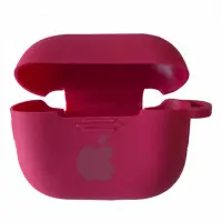 Чохол для навушників AirPods 3 Logo Червоний (Rose Red)