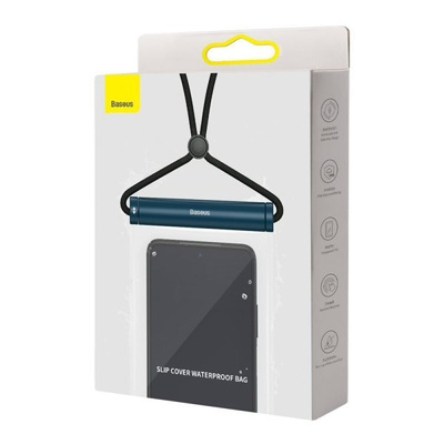Чохол Universal Waterproof Baseus Cylinder Синій