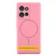 Чохол Накладка Lakshmi Full MagFit (AA) Motorola Edge 50 Fusion Рожева/ Light Pink