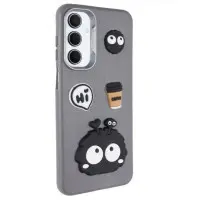 Чохол накладка Leather Toys Xiaomi Redmi Note 12 4G Monster Сіра