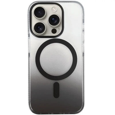 Чехол Накладка Phantom MagSafe iPhone 16 Pro Max Черная