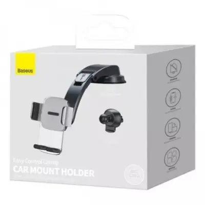 Автодержатель Baseus Easy Control Clamp Pyste Чёрный