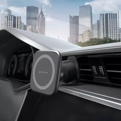 Автодержатель Proove Block Magnetic Air Outlet, Чёрный
