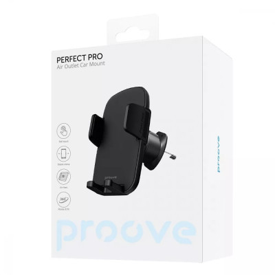 Автодержатель Proove Perfect Pro Air Outlet, Чёрный