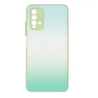 Чохол накладка Glass Rainbow Xiaomi Redmi 9T Мятний мохіто