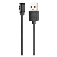 Зарядний кабель USB GP-SW004 (Amazwatch GT2) Black, Чорний