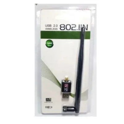 Бездротовий USB Wi-Fi Adapter 600Mbps з антеною