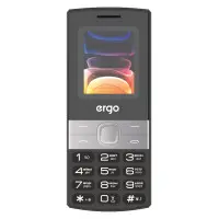 Мобільний телефон Ergo B185 Dual Sim Black, чорний