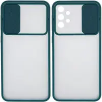 Чехол накладка Camshield Samsung A13 (A135) Зелёная