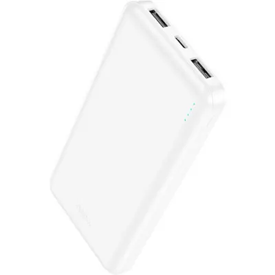 Универсальная мобильная батарея Повербанк Hoco J100 10000mAh Белый Универсальная мобильная батарея Повербанк Hoco J100 10000mAh Белый