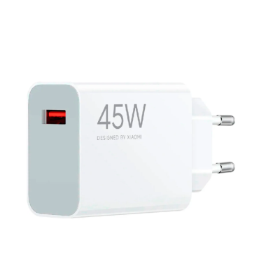 Сетевое зарядное устройство Xiaomi 45W USB-A Білий Сетевое зарядное устройство Xiaomi 45W USB-A Білий