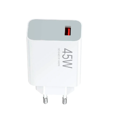 Сетевое зарядное устройство Xiaomi 45W USB-A Білий Сетевое зарядное устройство Xiaomi 45W USB-A Білий