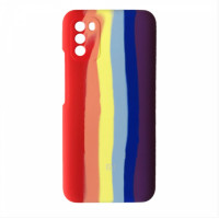 Чехол накладка HC Xiaomi Redmi 9t/Poco M3 Радуга №2