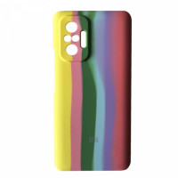 Чехол накладка HC Xiaomi Redmi Note 10 Pro Радуга №3