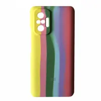 Чехол накладка HC Xiaomi Redmi Note 10 Pro Радуга №3