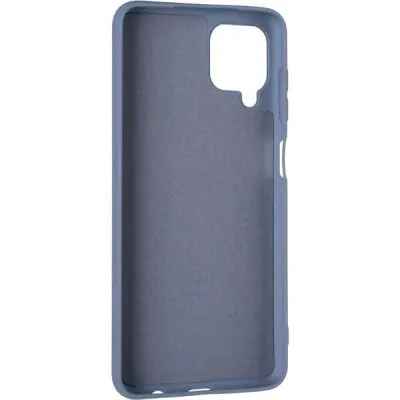 Чехол накладка Full Soft Samsung A125 (A12)/M127 (M12) Темно-синяя