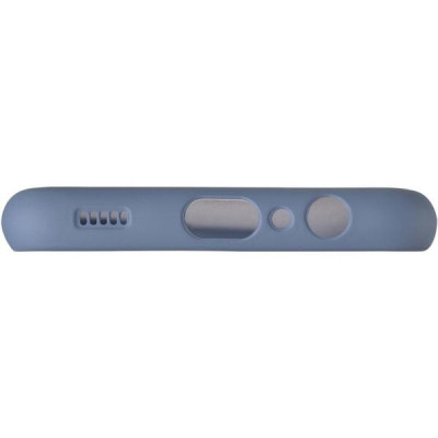 Чехол накладка Full Soft Samsung A125 (A12)/M127 (M12) Темно-синяя