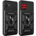Чехол накладка Serge Ring Camshield Samsung A065 (A06) Черная