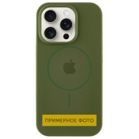 Чехол накладка HC MagSafe (AA) iPhone 11 Зеленая/ Cyprus Green Чехол накладка HC MagSafe (AA) iPhone 11 Зеленая/ Cyprus Green