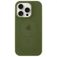 Чехол накладка HC MagSafe (AA) iPhone 12/12 Pro Зеленая/ Cyprus Green