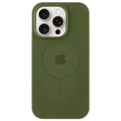 Чохол накладка HC MagSafe (AA) iPhone 12/12 Pro Зелена/ Cyprus Green