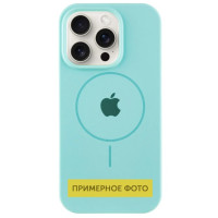 Чехол накладка HC MagSafe (AA) iPhone 13 Бирюзовая/Light Turquoise