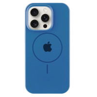 Чехол накладка HC MagSafe (AA) iPhone 13 Синя/ Denim Blue