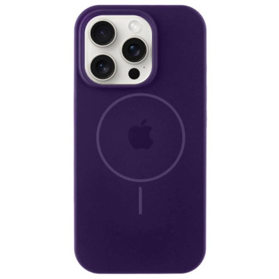 Чехол накладка HC MagSafe (AA) iPhone 14 Pro Max Фиолетовая/ Amethyst